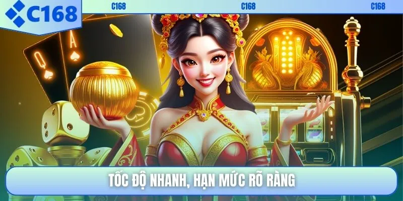 Tốc độ nhanh, hạn mức rõ ràng